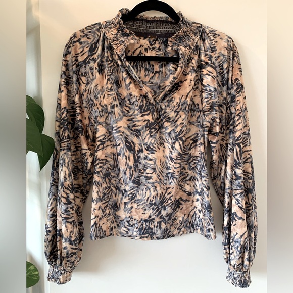 FREE PEOPLE Velvet Top - Picture 3 of 5